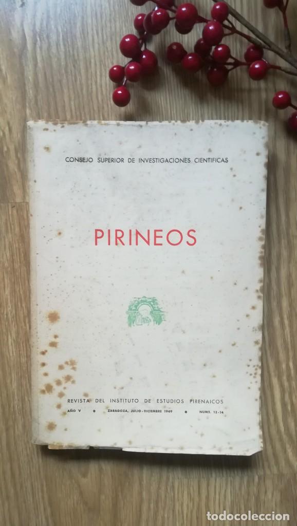 PIRINEOS NÂº 13-14. CSIC, ESTACIÃ“N ESTUDIOS PIRENAICOS. ZARAGOZA, 1949 (Coleccionismo - Revistas y PeriÃ³dicos Modernos (a partir de 1.940) - Otros)