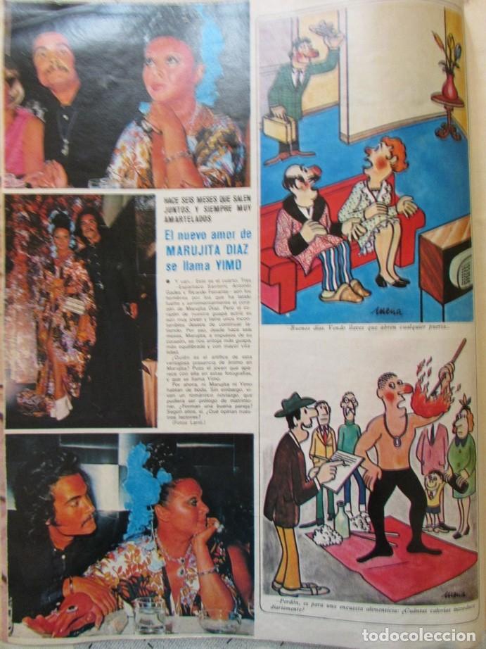 Coleccionismo de Revistas y Peri&oacute;dicos: RECORTE REVISTA SEMANA N&ordm; 1745 1973 MARUJITA DIAZ