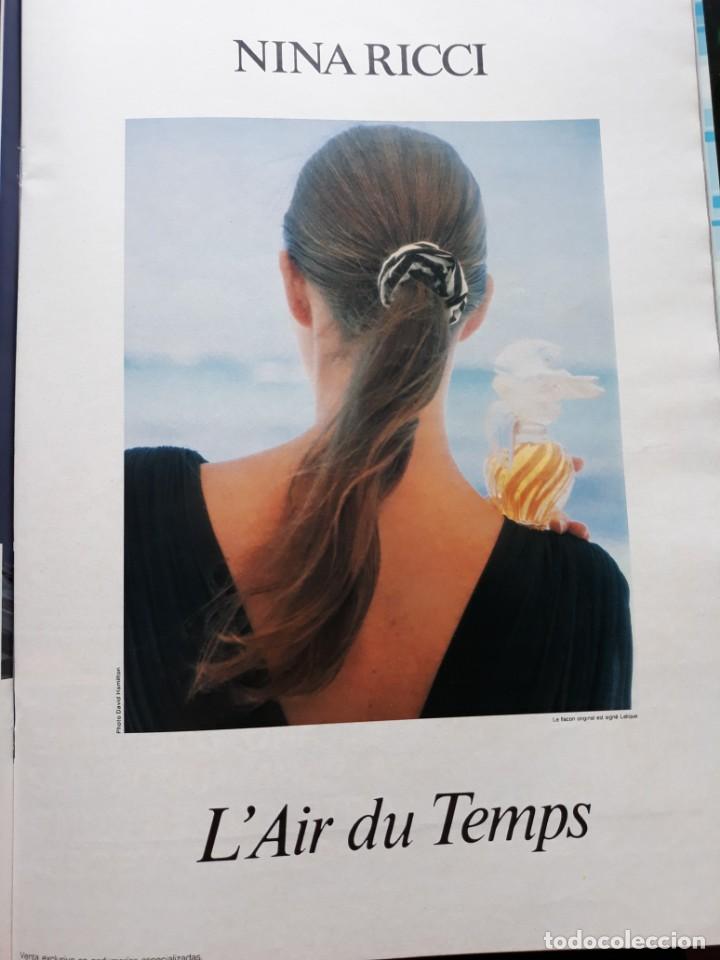 Sammeln von Zeitschriften und Zeitungen: ANUNCIO FRAGANCIA NINA RICCI L'AIR DU TEMPS