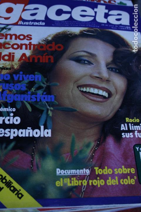 Coleccionismo de Revistas y Peri&oacute;dicos: SIERRA DE JALAMA IDI AMIN ROCIODURCAL SANCHO GRACIA ROCIO JURADO 1980
