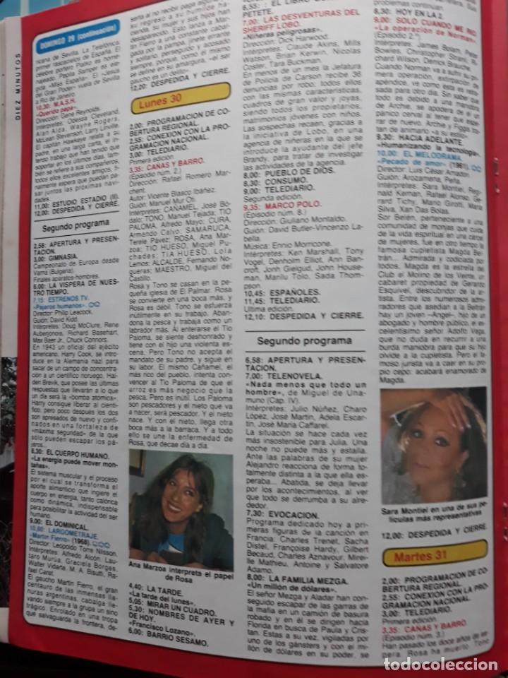 Coleccionismo de revistas y peri&oacute;dicos: sara montiel ana marzoa
