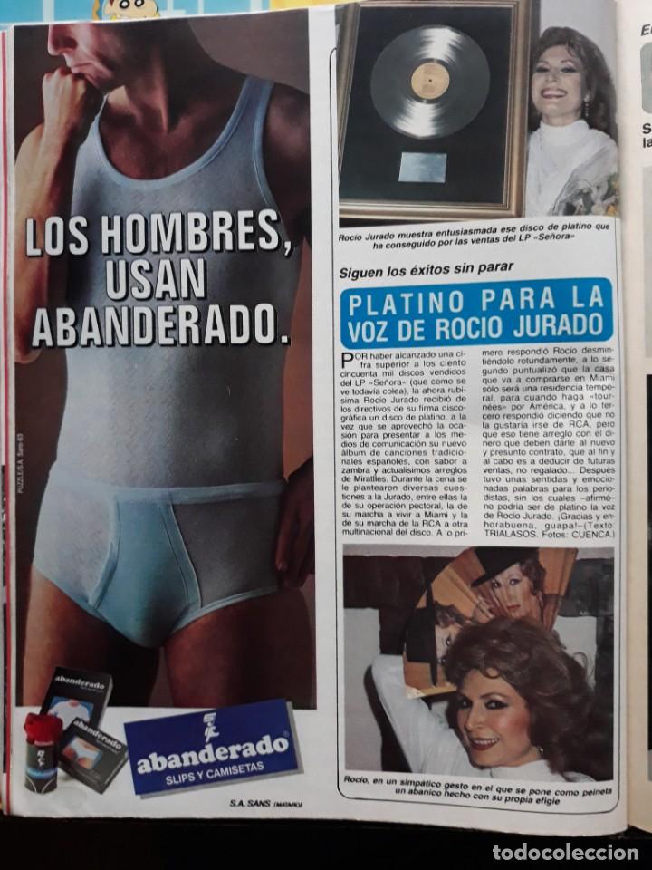 Coleccionismo de Revistas y Peri&oacute;dicos: rocio jurado anuncio calzoncillos abanderado