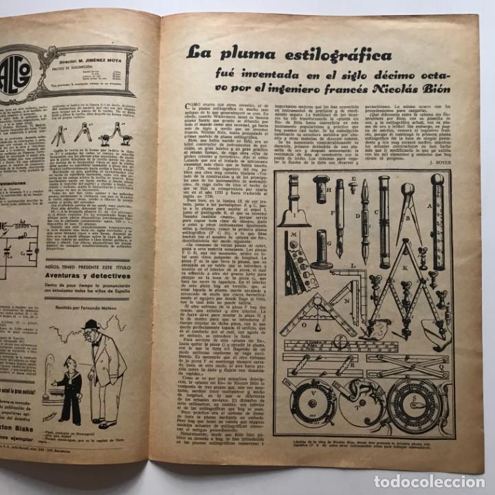 1936 Revista Algo. Ilustración popular Año VIII Núm. 339. 24,5x33,8 cm
