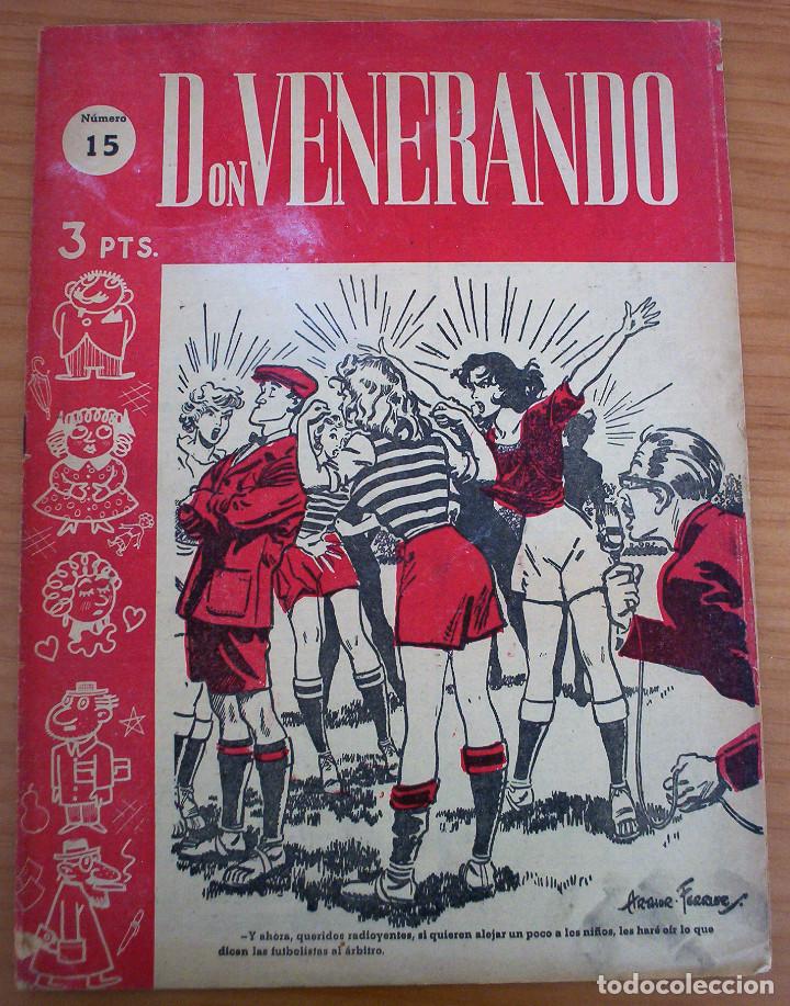 Coleccionismo de revistas y peri&oacute;dicos: DON VENERANDO - N&Uacute;MERO 15 - A&Ntilde;O 1952