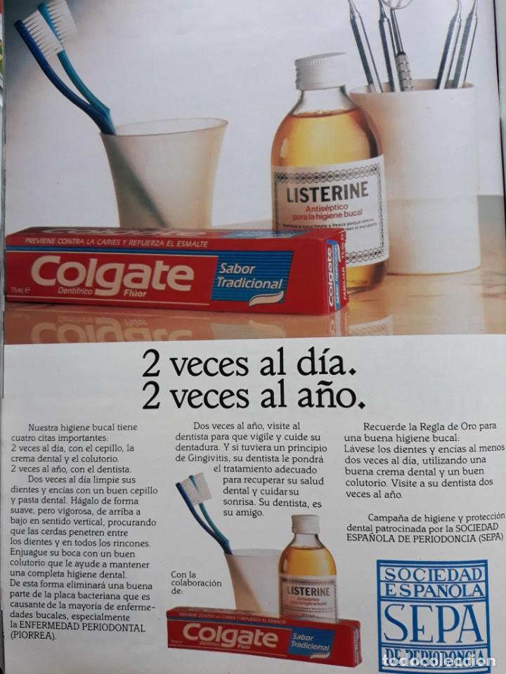 Collection Magazines and Newspapers: ANUNCIO COLGATE LISTERINE