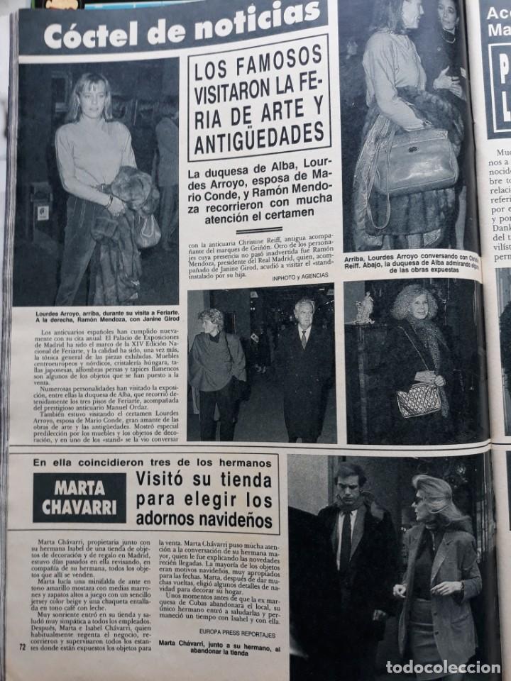 Collection Magazines and Newspapers: MARTA CHAVARRI LA DUQUESA DE ALBA CAYETANA LOURDES ARROYO RAMON MENDOZA EL RASTRILLO