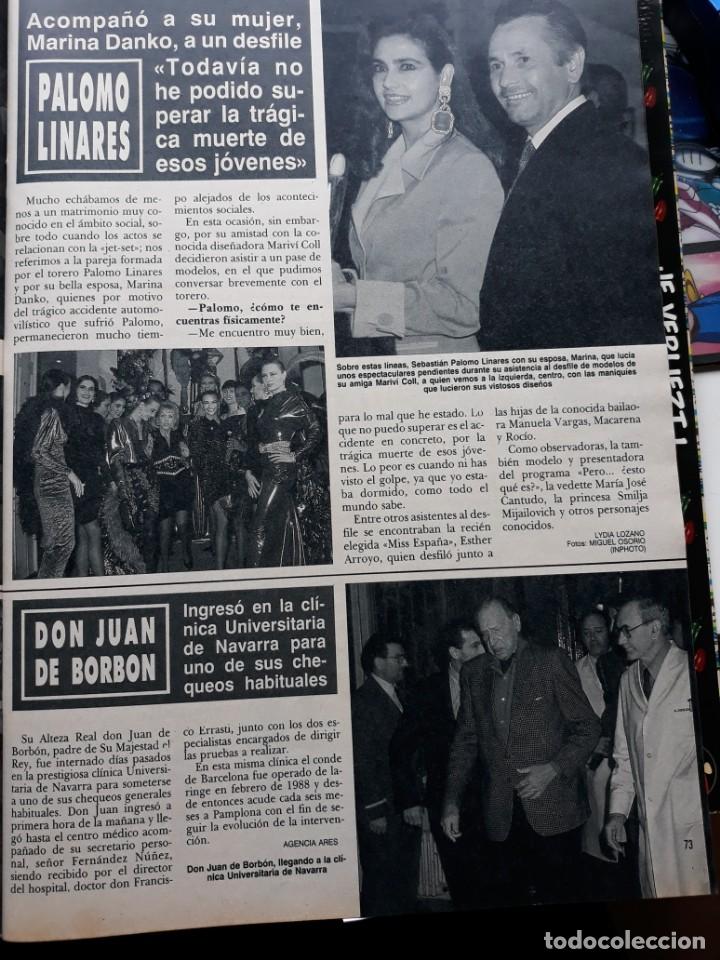 Coleccionismo de Revistas y Peri&oacute;dicos: PALOMA LINARES MARINA DANKO DON JUAN DE BORBON