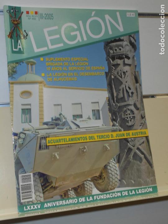 Coleccionismo de revistas y peri&oacute;dicos: REVISTA MILITAR LA LEGION N&ordm; 492 A&Ntilde;O 2005