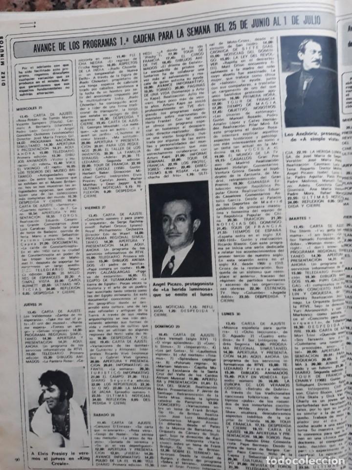 Coleccionismo de Revistas y Peri&oacute;dicos: LEO ANCHORIZ ANGEL PICAZO ELVIS PRESLEY