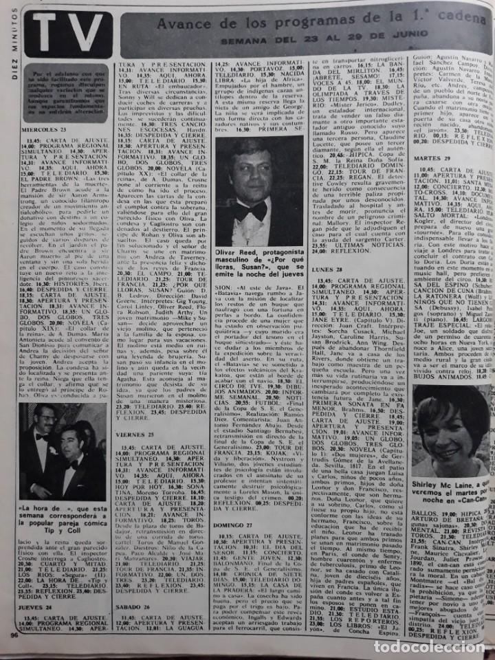 Sammeln von Zeitschriften und Zeitungen: SHIRLEY MACLAINE OLIVER REED TIP Y COLL