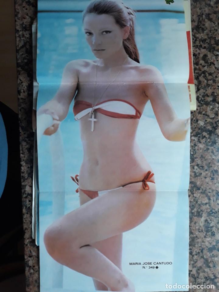 Collection Magazines and Newspapers: MARIA JOSE CANTUDO POSTER DIANA MULDAUR GARY COLLINS NACIDA LIBRE ENCARNITA POLO MUSEO DE CERA