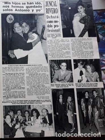 Coleccionismo de revistas y peri&oacute;dicos: LOLA FLORES EN LONDRES CON ROSARIO ROSARILLO JUNCAL RIVERO