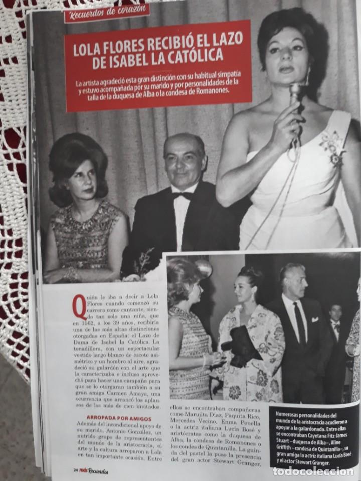 Coleccionismo de revistas y peri&oacute;dicos: lola flores cayetana duquesa de alba lucia bose stewart granger