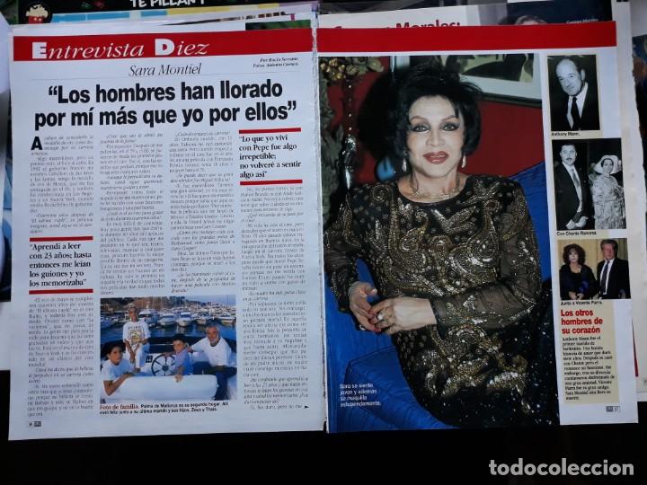 Coleccionismo de revistas y peri&oacute;dicos: sara montiel