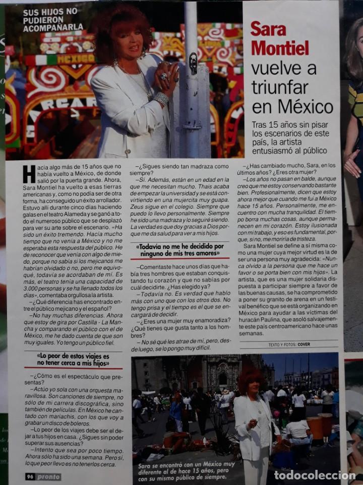 Coleccionismo de revistas y peri&oacute;dicos: sara montiel