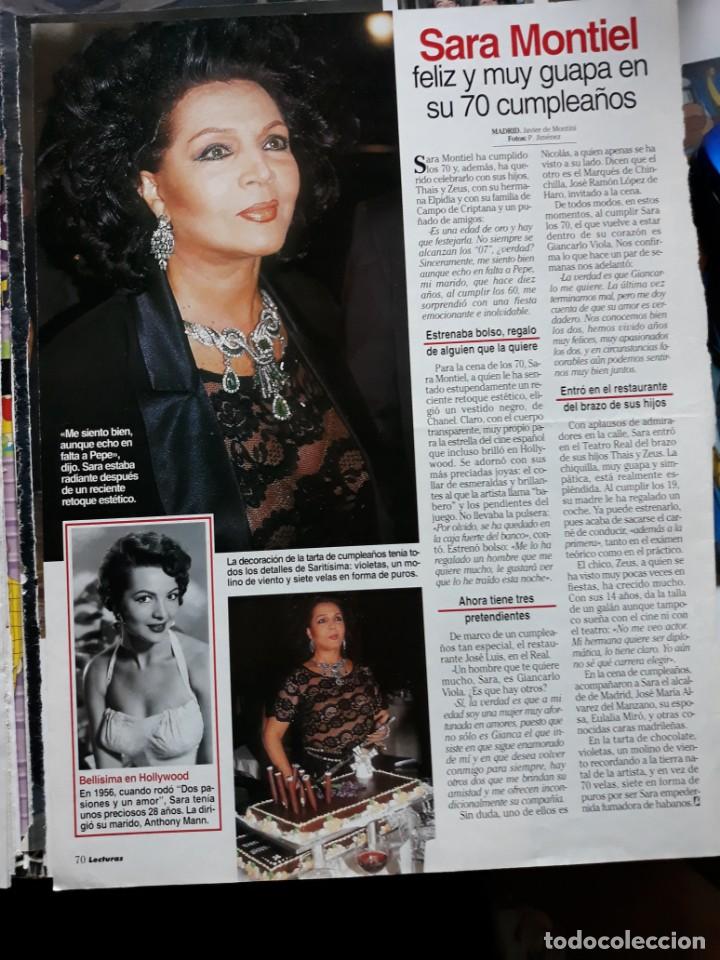 Coleccionismo de revistas y peri&oacute;dicos: sara montiel