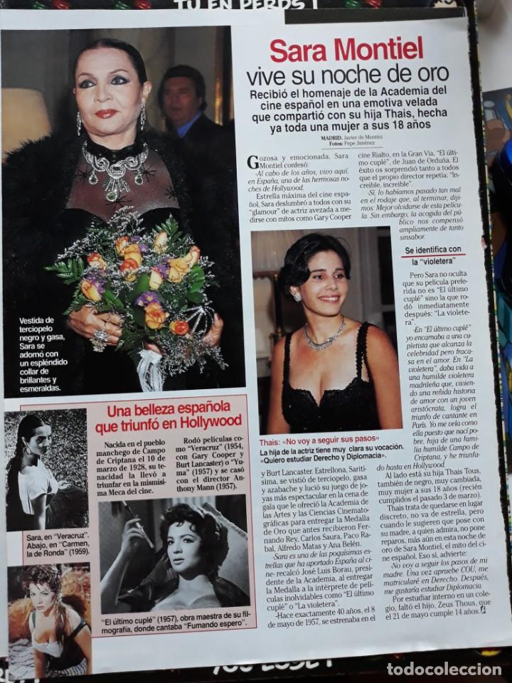 Coleccionismo de revistas y peri&oacute;dicos: sara montiel