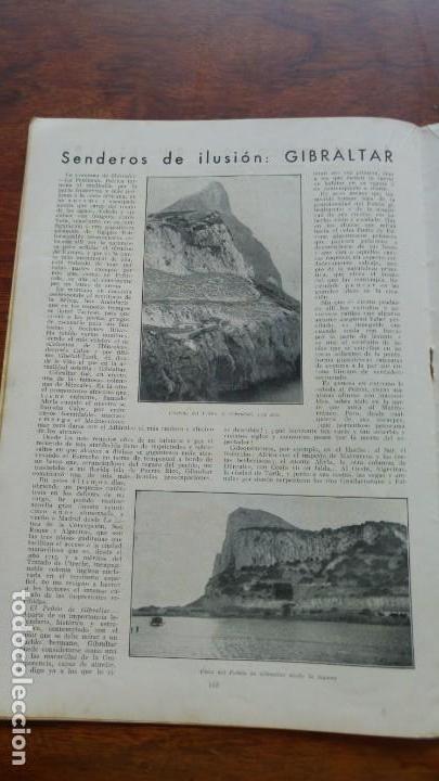 Colecionismo de Revistas e Jornais: GIBRALTAR BA&Ntilde;OLAS GRUTA DE LOURDES TEATRO ROMEA BILBAO JUNTA TRADICIONALISTA REVISTA A&Ntilde;O 1933
