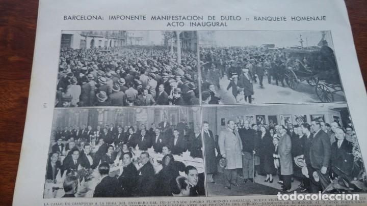 Coleccionismo de revistas y peri&oacute;dicos: ASESINATO JOYERO BARCELONA ALGORTA CORDOBA SANTUARIO SANTO DOMINGO LAS PLANAS REVISTA A&Ntilde;O 1933