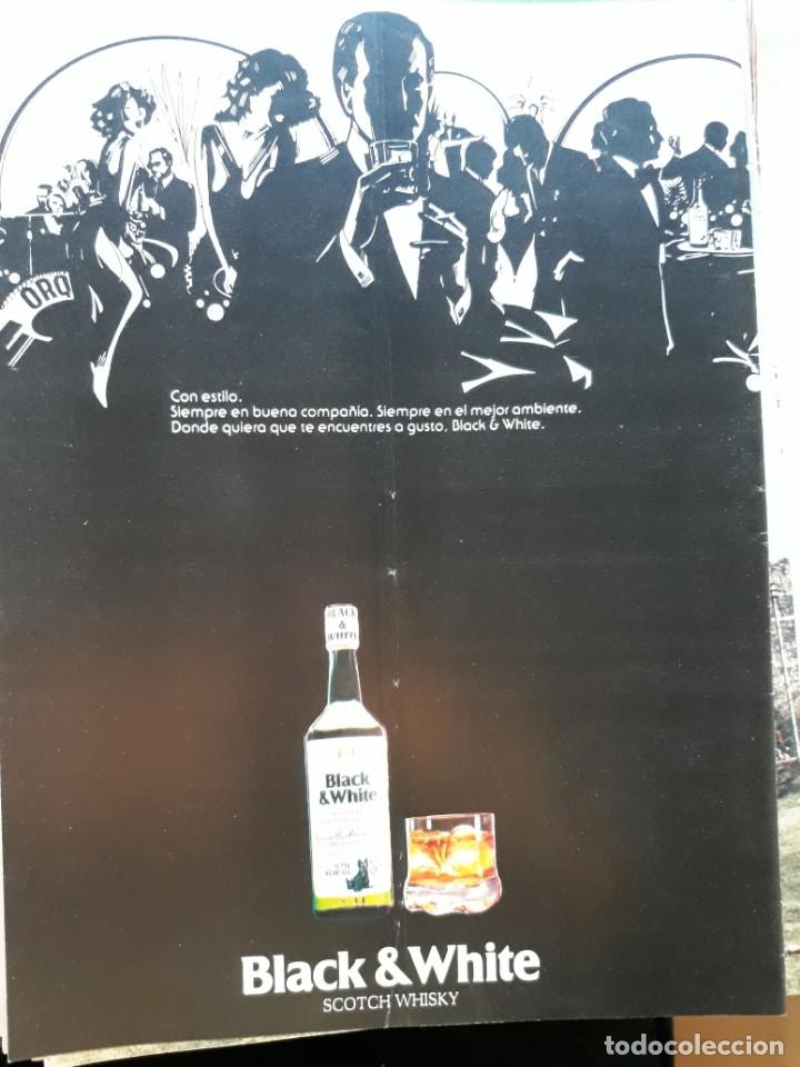 Coleccionismo de Revistas y Peri&oacute;dicos: ANUNCIO WHISKY BLACK AND WHITE