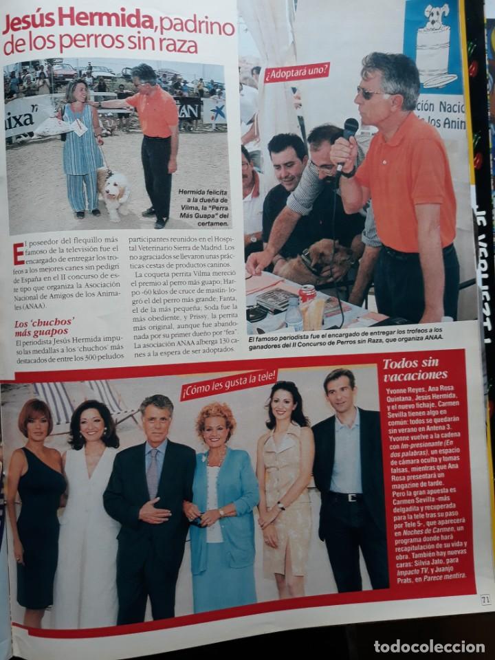 Coleccionismo de Revistas y Peri&oacute;dicos: jesus hermida y los perros sin raza carmen sevilla yvonne reyes silvia jato ana rosa quintana