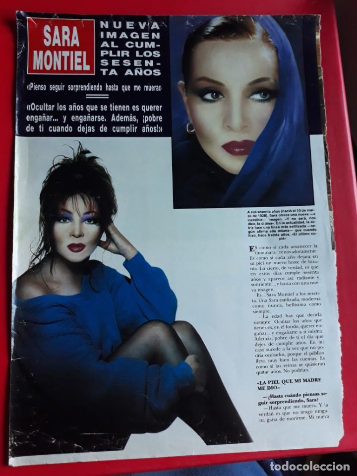 Coleccionismo de revistas y peri&oacute;dicos: sara montiel