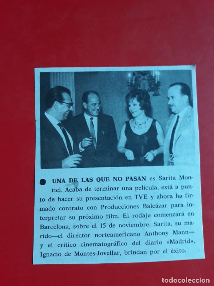 Coleccionismo de revistas y peri&oacute;dicos: sara montiel