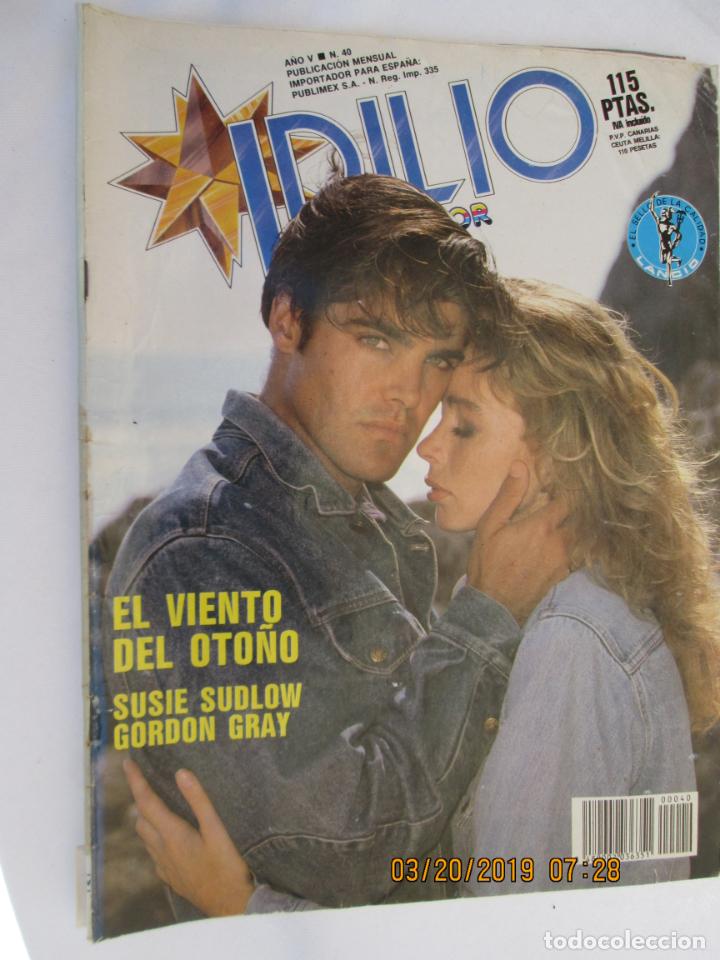 Collezionismo di Riviste e Giornali: IDILIO GRAN COLOR  N&ordm; 40 EL VIENTO DE OTO&Ntilde;O 1989