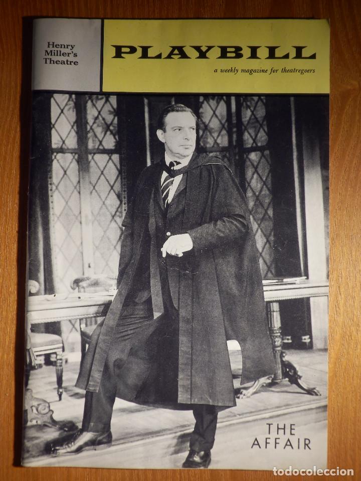 Coleccionismo de Revistas y Peri&oacute;dicos: Revista - Broadway del Henry Miller&acute;s Theatre - Playbill - Vol 6 - N&ordm; 44 - Octubre 1962 - 23 x 15,5