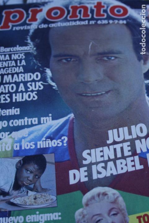 Collezionismo di Riviste e Giornali: MECANO ESTEFANIA DE MONACO MARADONA MARILYN MONROE MARY CARMEN FOTONOVELA 1984