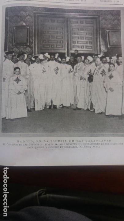 Collection Magazines and Newspapers: IGLESIA CALATRAVAS CAPITULO DE LAS ORDENES MILITARES CRUZAMIENTO JACOME Y RAMIREZ DE CARTAGENA 1919