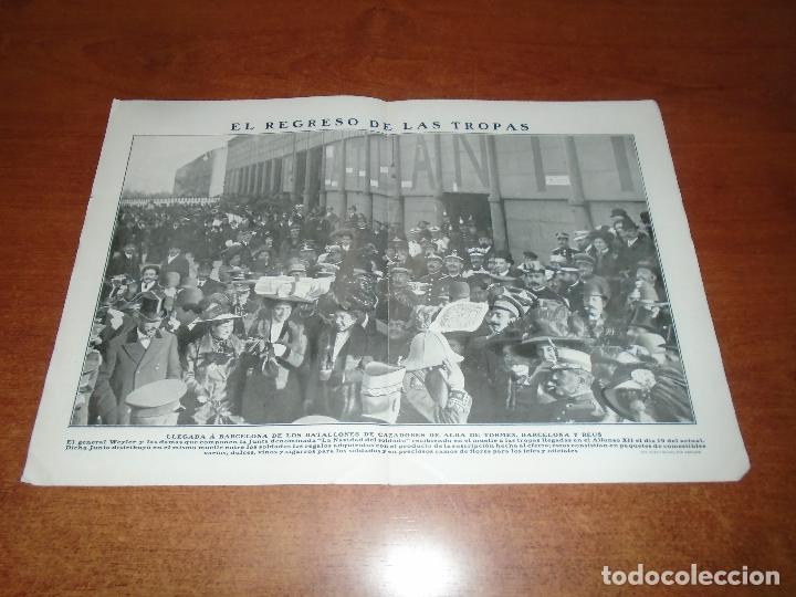 Colecionismo de Revistas e Jornais: RETAL 1909 GENERAL WEYLER. BARCELONA. VALLADOLID. VALENCIA. ANTEQUERA. CONDESA DE ALDAMA. TEATRO.