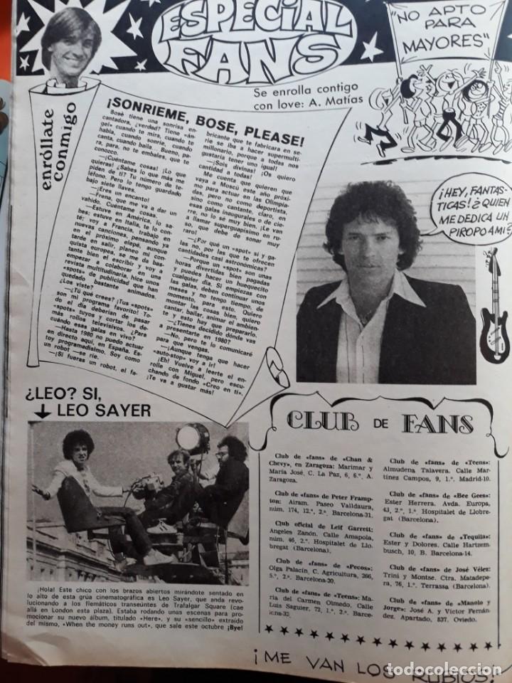 Coleccionismo de Revistas y Peri&oacute;dicos: LEO SAYER MIGUEL BOSE LORENZO SANTAMARIA