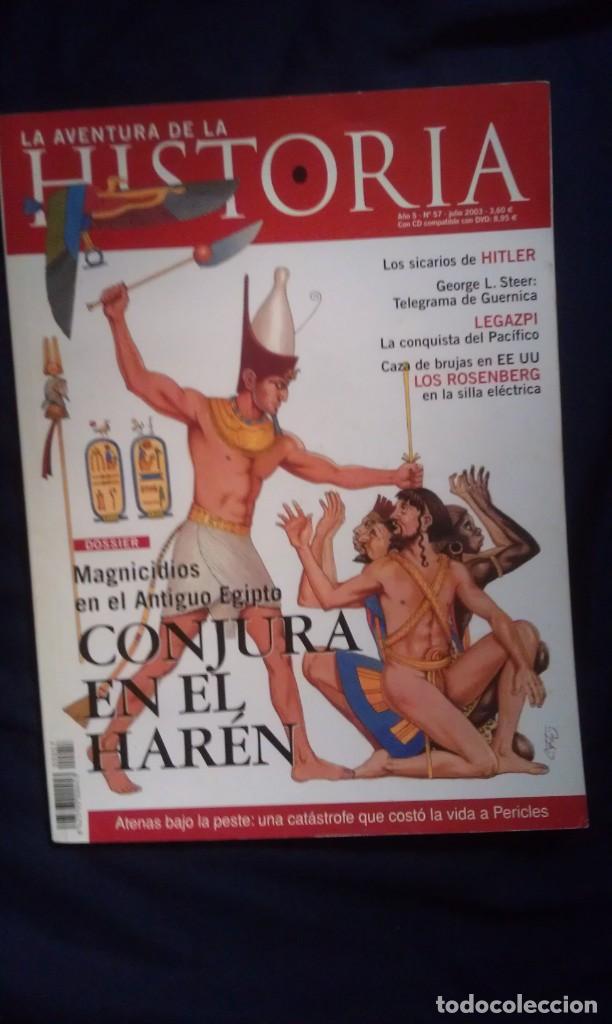 Coleccionismo de revistas y peri&oacute;dicos: LA AVENTURA DE LA HISTORIA 57