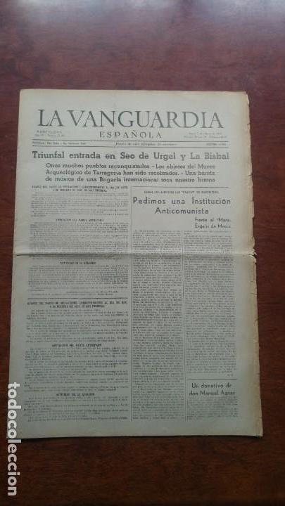 Colecionismo de Revistas e Jornais: SEO DE URGEL LA BISBAL ENTRADA TROPAS NACIONALES AZA&Ntilde;A PUIGCERDA EVACUADO S.I.M PERIODICO A&Ntilde;O 1940