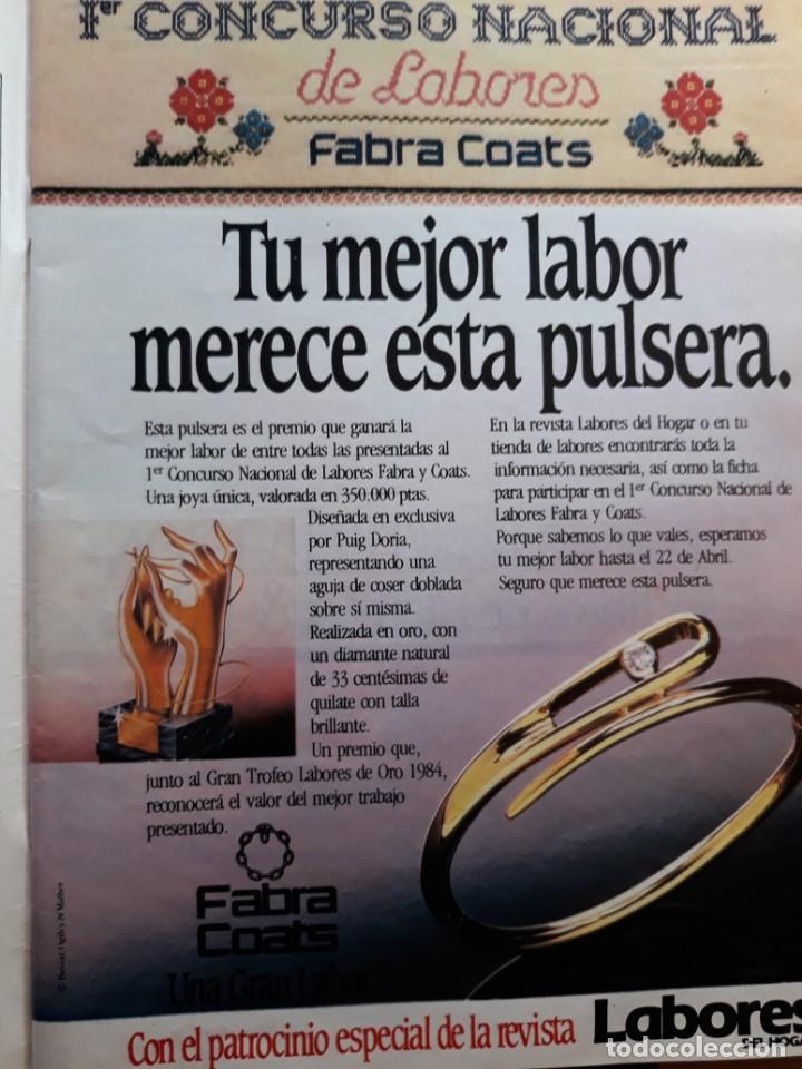 Collection Magazines and Newspapers: anuncio FABRA COATS CONCURSO DE LABORES