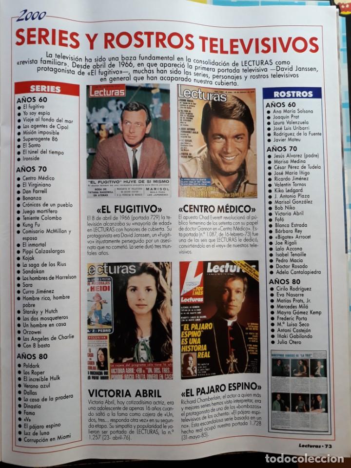 Coleccionismo de revistas y peri&oacute;dicos: DAVID JANSSEN EL FUGITIVO DR CANNON CHAD EVERETT VICTORIA ABRIL RICHARD CHAMBERLAIN