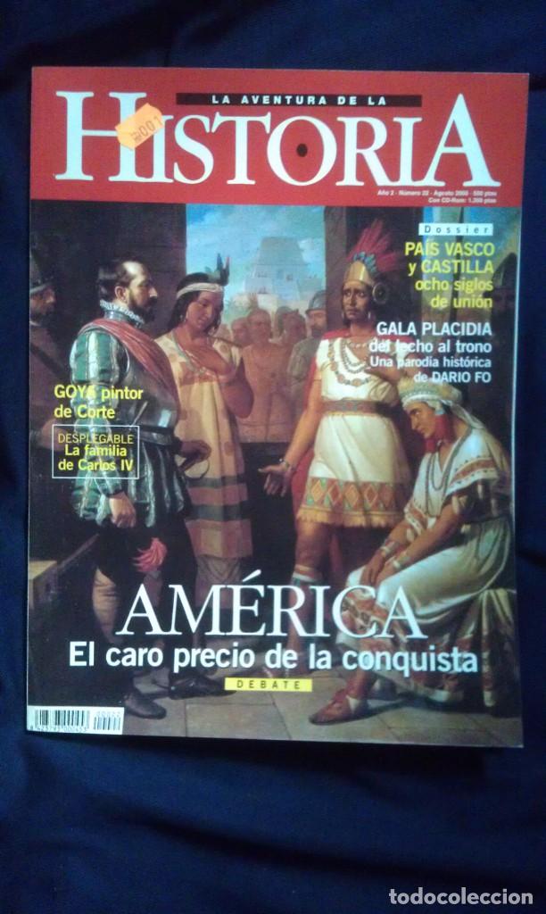 Coleccionismo de revistas y peri&oacute;dicos: LA AVENTURA DE LA HISTORIA 22