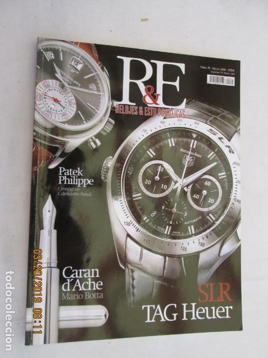 Coleccionismo de Revistas y Peri&oacute;dicos: RELOJES & ESTILOGR&Aacute;FICAS REVISTA R&E N&ordm; 71 MARZO 2006 - PATEK PHILIPPE CRON&Oacute;GRAFO CALENDARIO ANUAL.