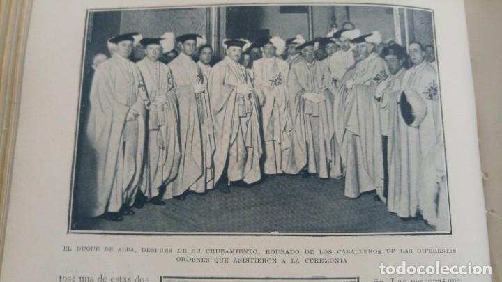 Collection Magazines and Newspapers: ORDEN MILITAR DE CALATRAVA CRUZAMIENTO DUQUE DE ALBA HOJA A&Ntilde;O 1929