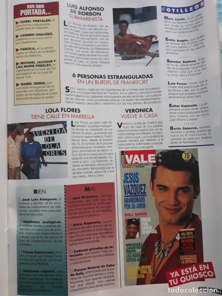 Coleccionismo de revistas y peri&oacute;dicos: jesus vazquez lola flores avenida marbella luis alfonso de borbon gil