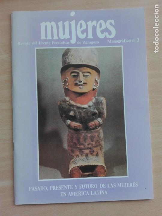 Coleccionismo de Revistas y Peri&oacute;dicos: REVISTA 1992 - MUJERES N&ordm; 3 / FRENTE FEMINISTA ZARAGOZA - MUJER AMERICA LATINA - 48PG 250GR