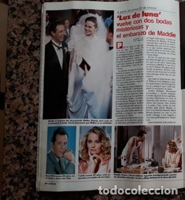Coleccionismo de Revistas y Peri&oacute;dicos: cybill shepherd BRUCE WILLIS luz de luna demi moore