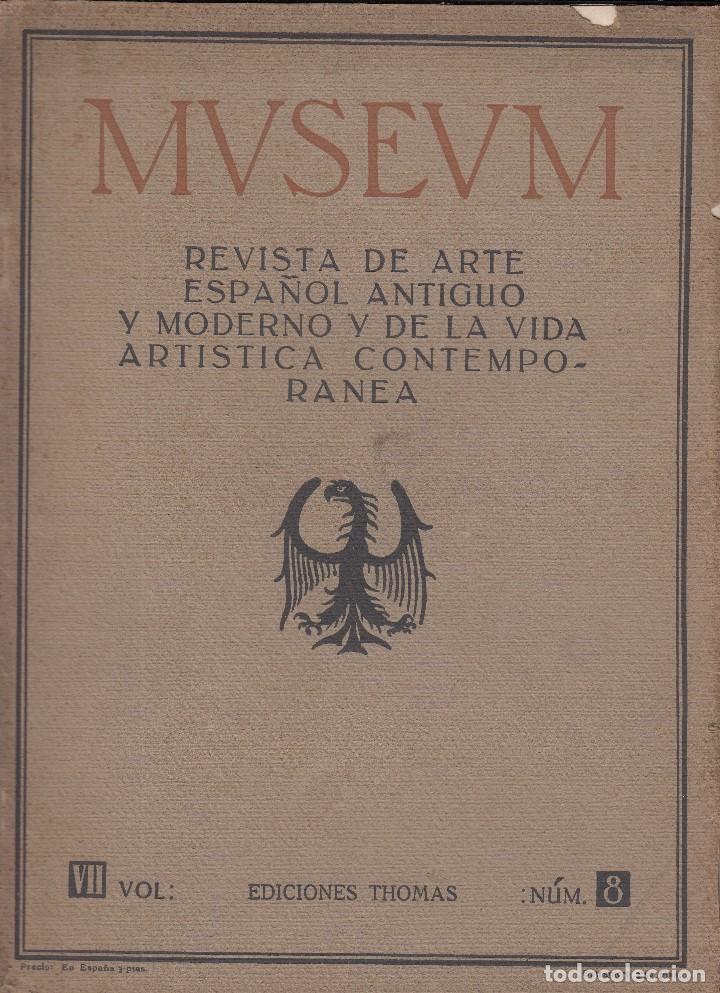 Coleccionismo de revistas y peri&oacute;dicos: REVISTA MUSEUM. 1917. PEDRO Y JAIME SERRA - EL PANTE&Oacute;N DE SAN ISIDORO DE LE&Oacute;N.