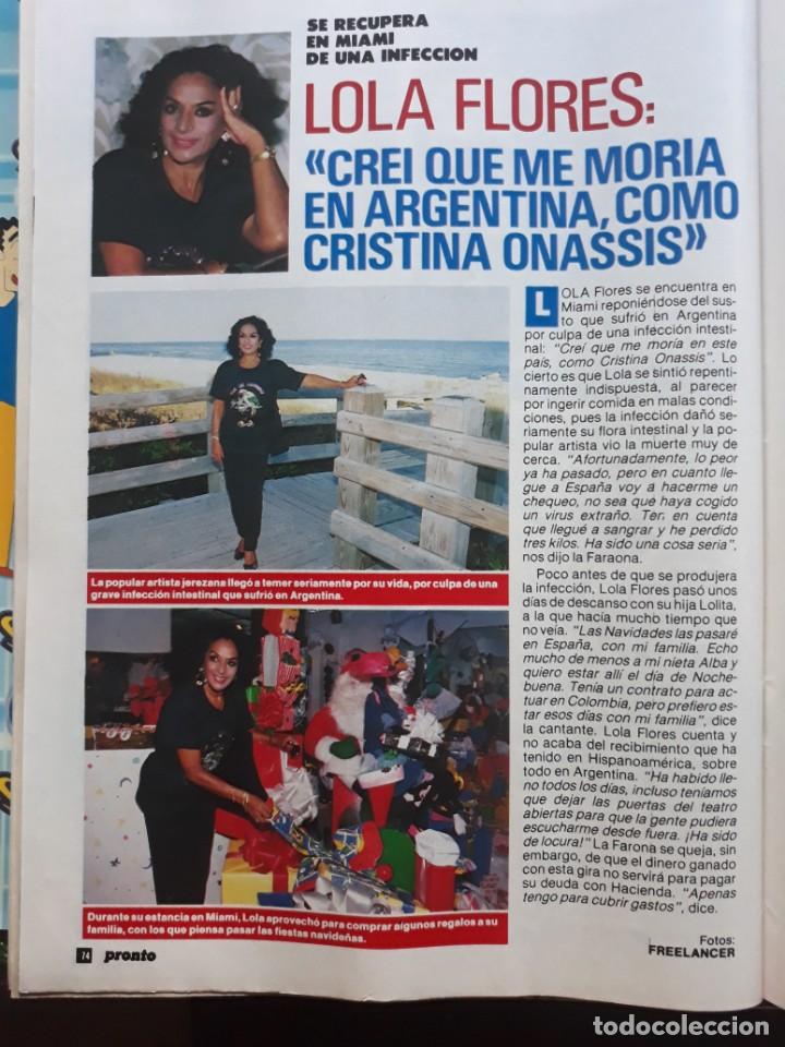 Coleccionismo de revistas y peri&oacute;dicos: lola flores