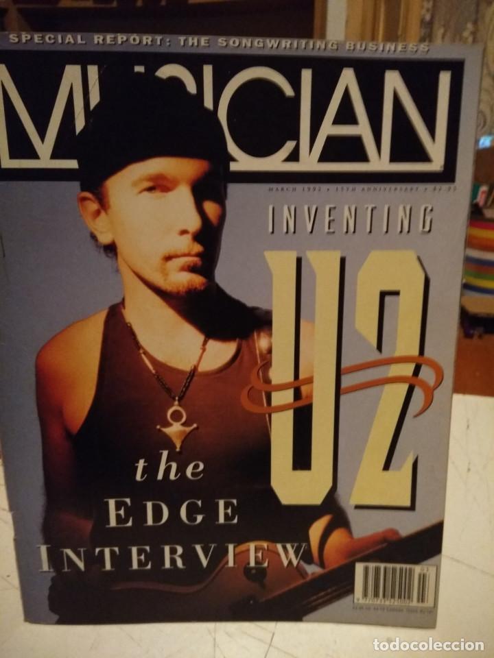 Coleccionismo de Revistas y Peri&oacute;dicos: MUSICIAN : THE EDGE ( U2 ) + JOHN BIRKS GILLESPIE + LITTLE VILLAGE