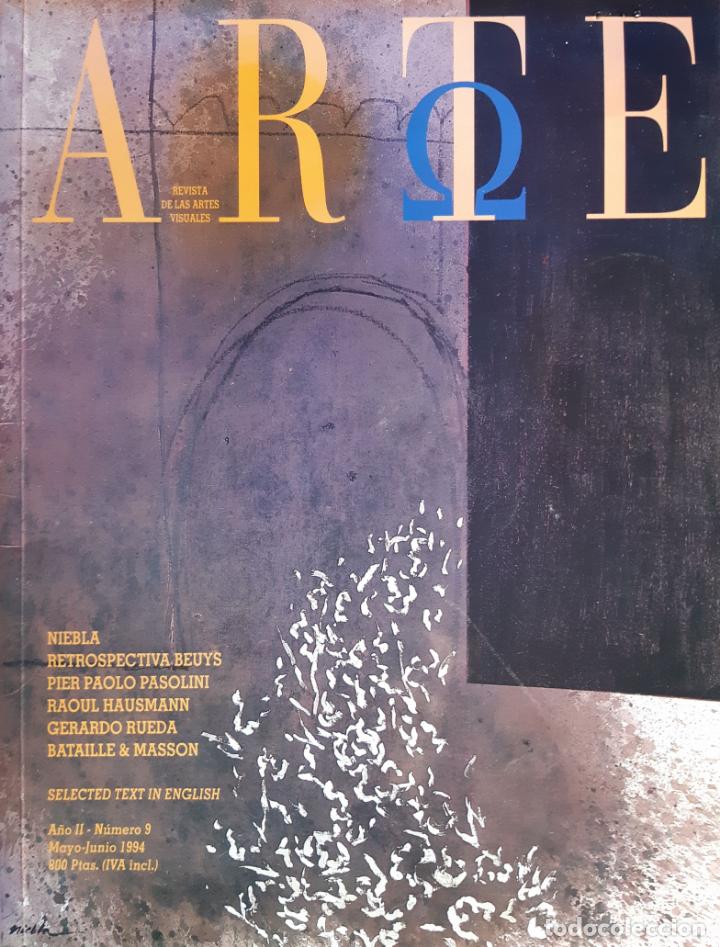 Collectionnisme de Revues et Journaux: REVISTA 'ARTE. REVISTA DE LAS ARTES VISUALES', N&ordm; 9, MAY-JUN. 1994, SIN USO, AGOTADA, DESCATALOGADA