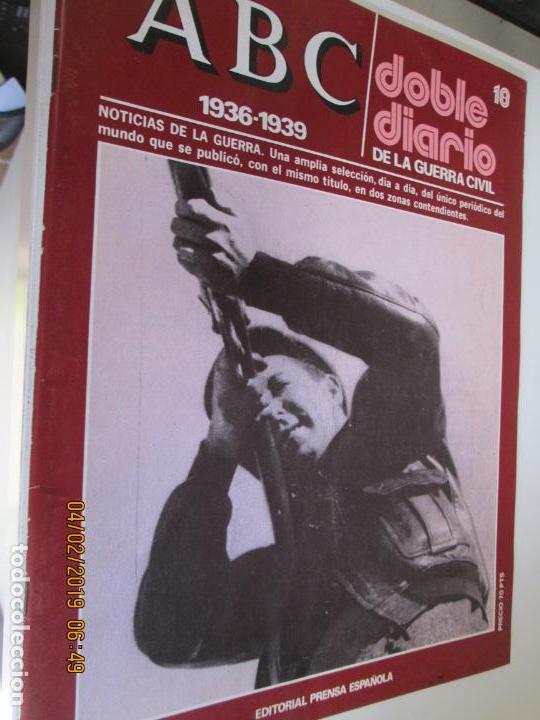 Coleccionismo de Revistas y Peri&oacute;dicos: ABC DOBLE DIARIO DE LA GUERRA CIVIL - 1936-1939 N&ordm; 18 EDITORIAL PRENSA ESPA&Ntilde;OLA