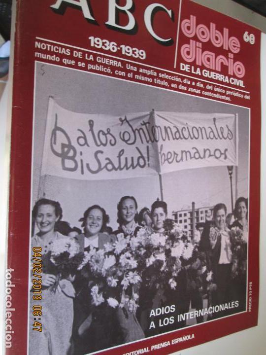 Coleccionismo de Revistas y Peri&oacute;dicos: ABC DOBLE DIARIO DE LA GUERRA CIVIL - 1936-1939 N&ordm; 68  EDITORIAL PRENSA ESPA&Ntilde;OLA