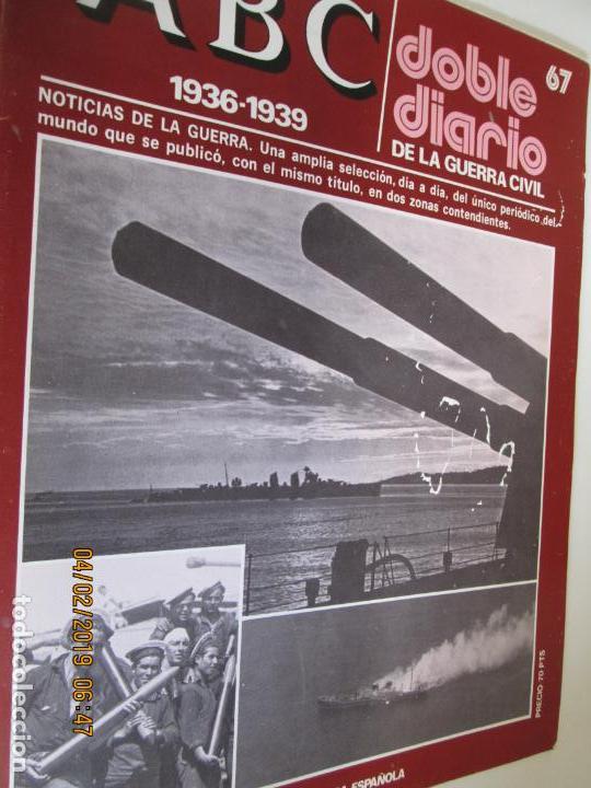 Coleccionismo de Revistas y Peri&oacute;dicos: ABC DOBLE DIARIO DE LA GUERRA CIVIL - 1936-1939 N&ordm; 67  EDITORIAL PRENSA ESPA&Ntilde;OLA